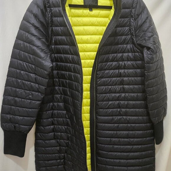 Andrew Marc Fill Quilted Women's Long Coat - Picture 3 of 6